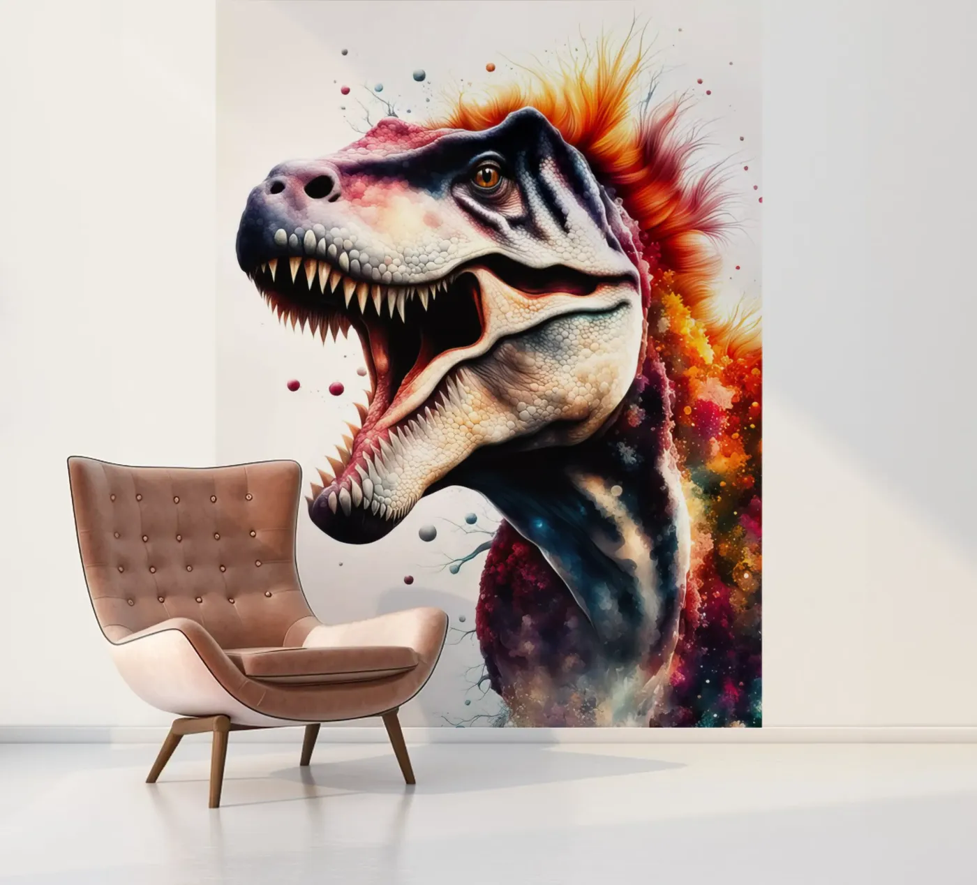 dinosaur fotobehang van 🎁 NOBELART