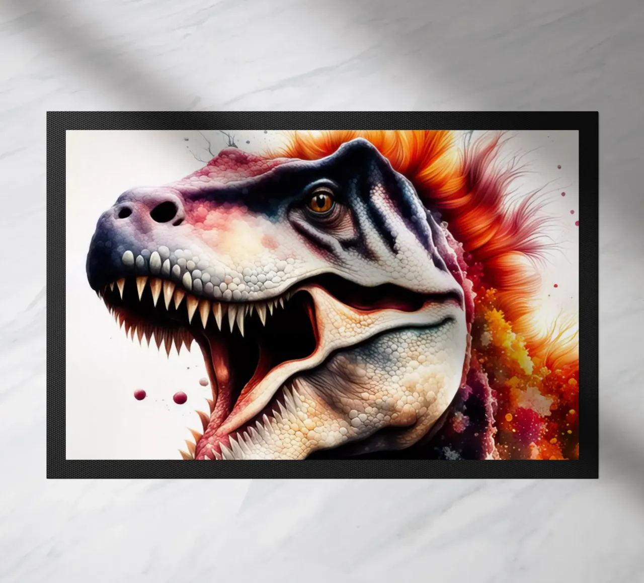 dinosaur deurmat van 🎁 NOBELART