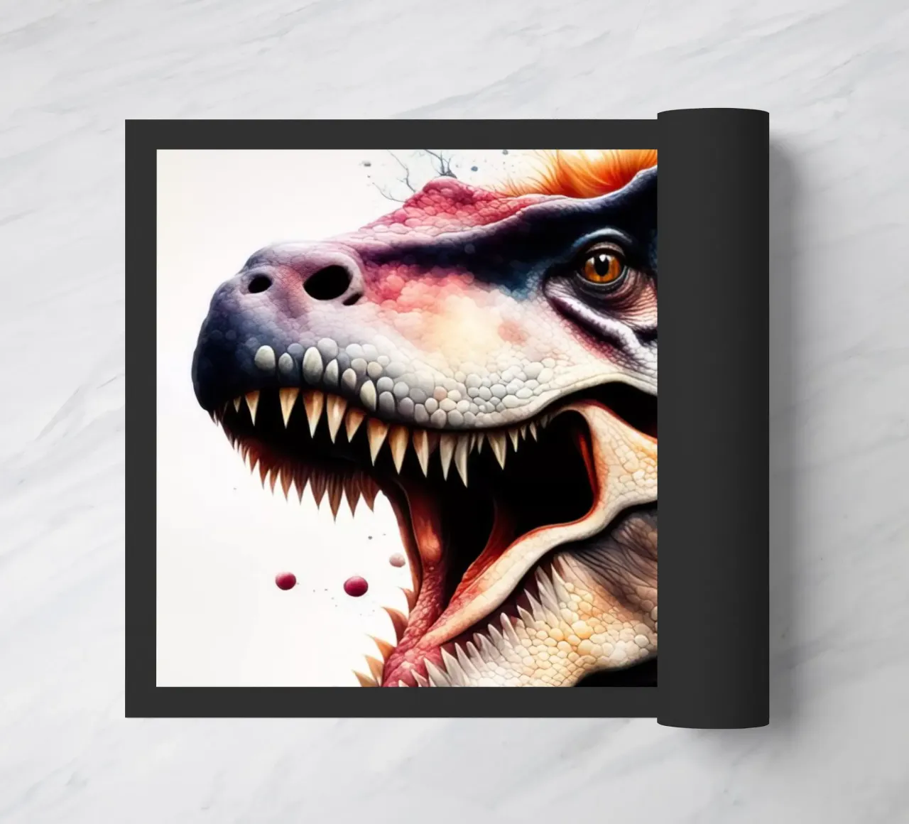 dinosaur deurmat van 🎁 NOBELART