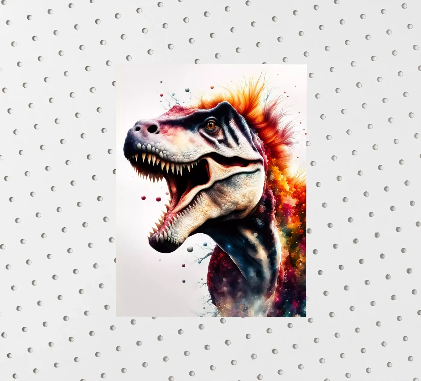 dinosaur sticker van 🎁 NOBELART