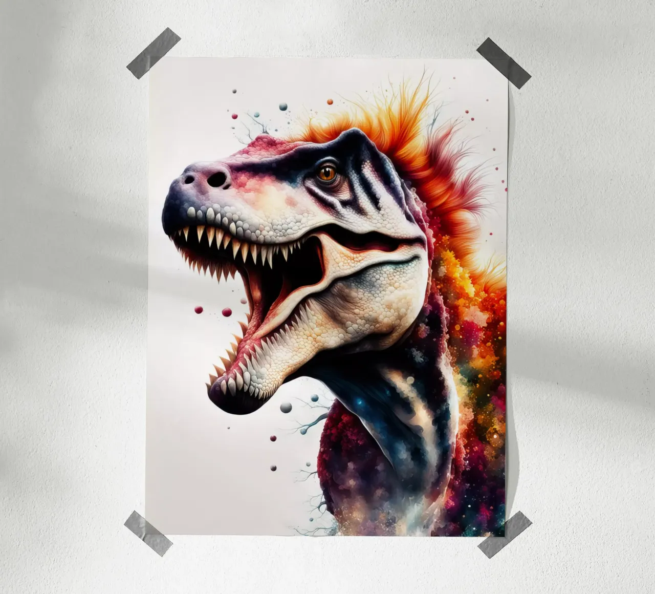 dinosaur poster van 🎁 NOBELART