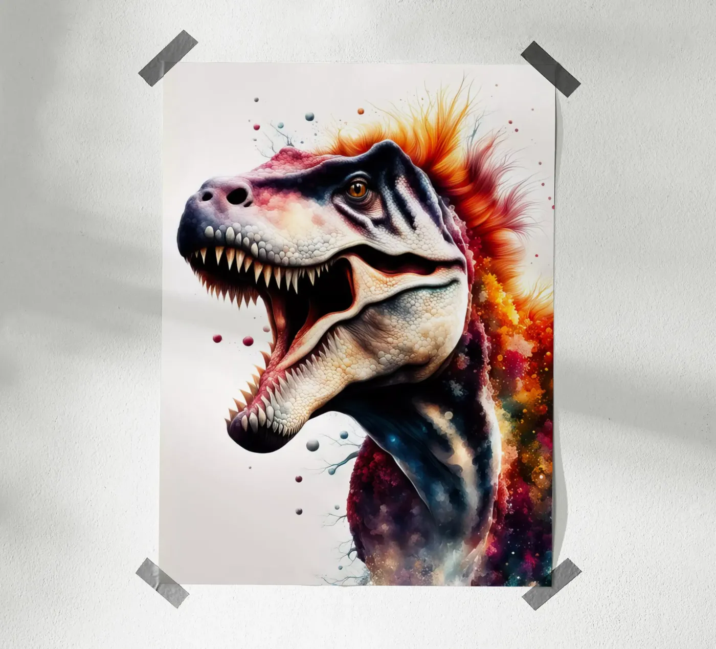 dinosaur poster by 🎁 NOBELART