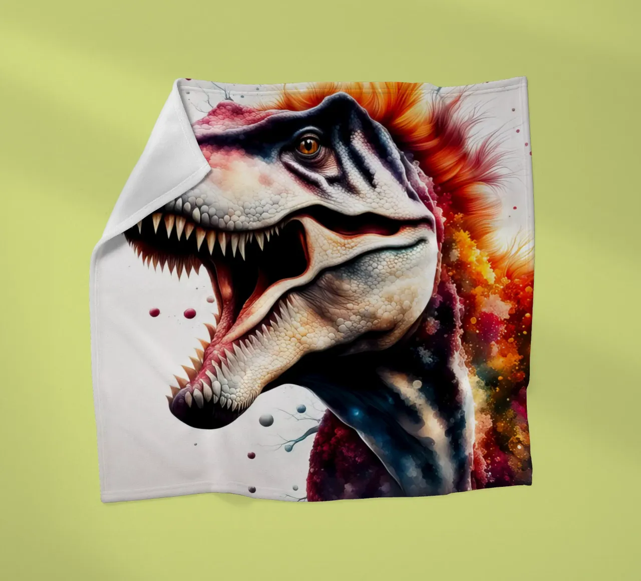Dinosaurier Fleecedecke von 🎁 NOBELART