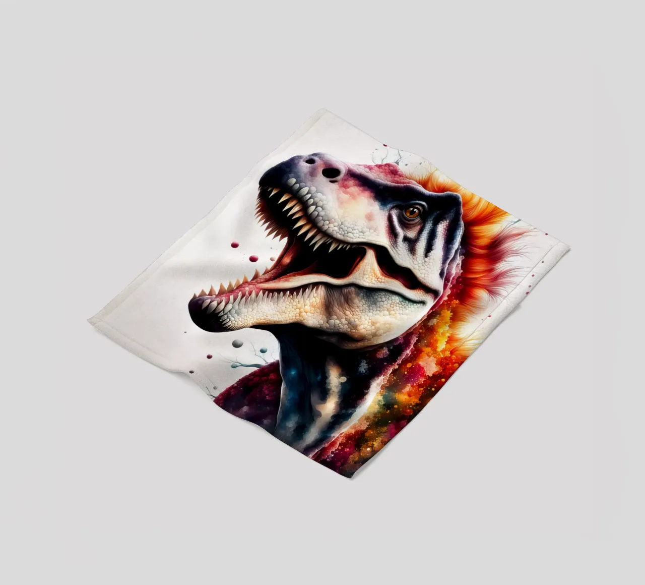 Dinosaurier Fleecedecke von 🎁 NOBELART