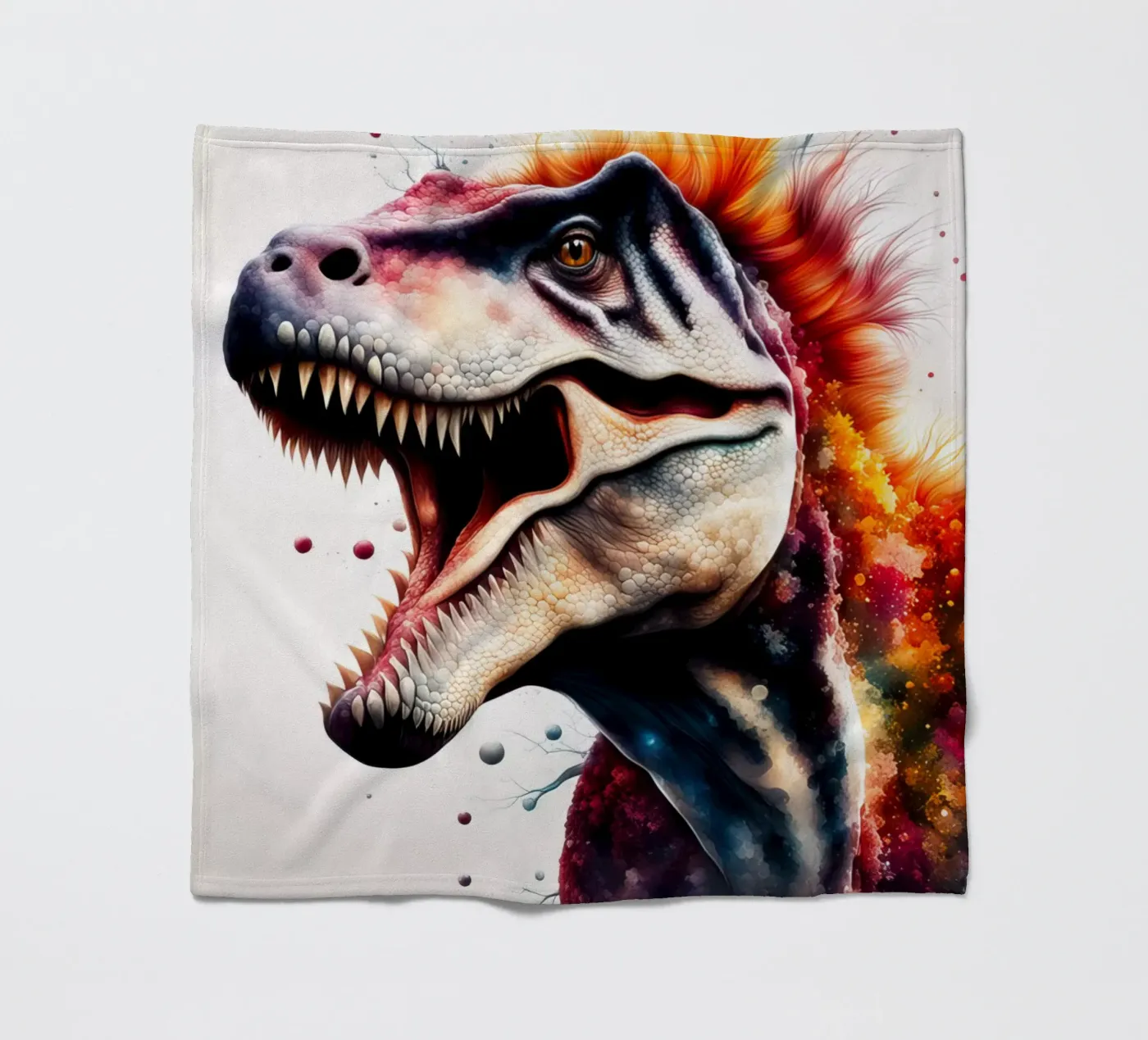 dinosaur Fleecedecke von 🎁 NOBELART