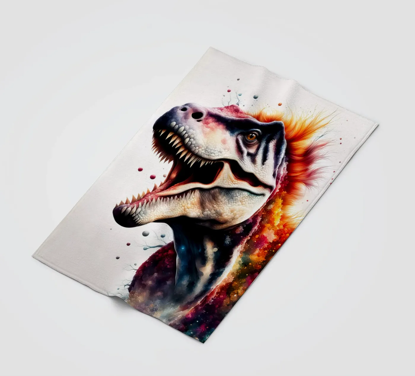 dinosaur fleece blanket by 🎁 NOBELART