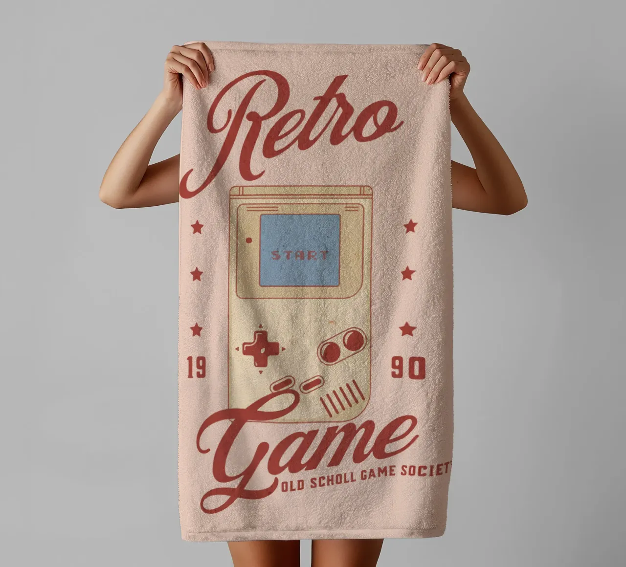 Retro Gamer asciugamano da bagno da Gunawan Rb