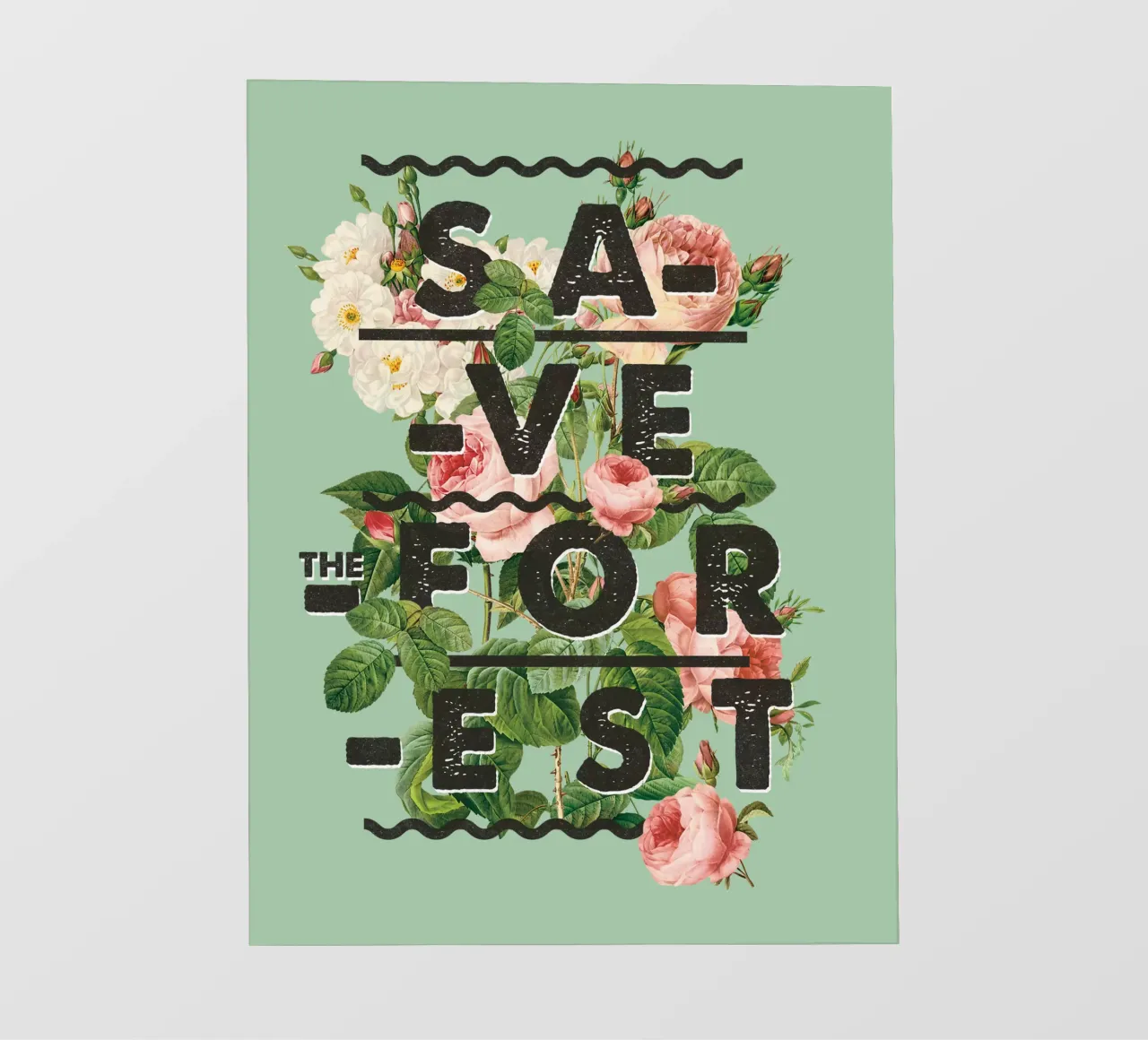 Salviamo la foresta telo in pvc da Gunawan Rb