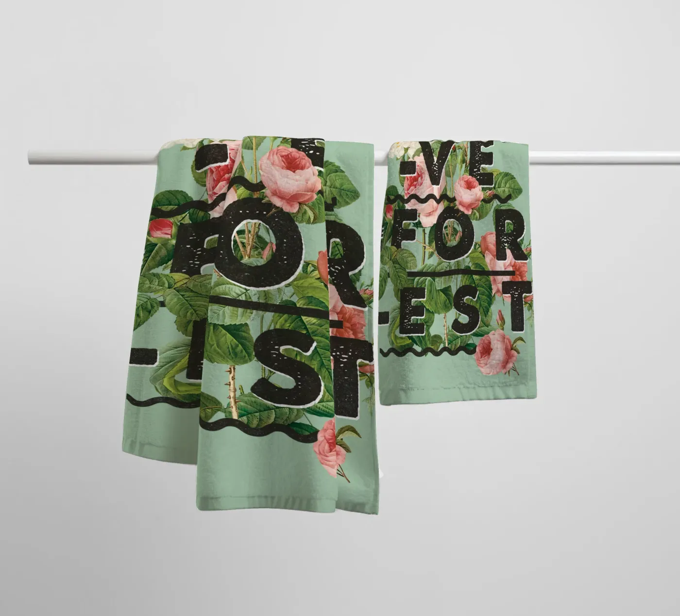 Save The Forest towel by Gunawan Rb