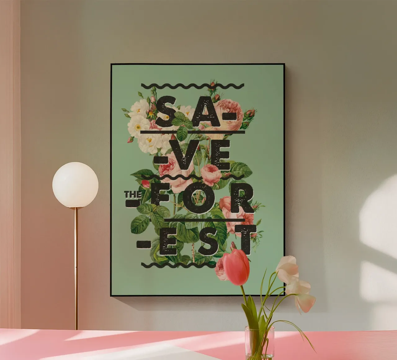 Save The Forest plexiglass da Gunawan Rb