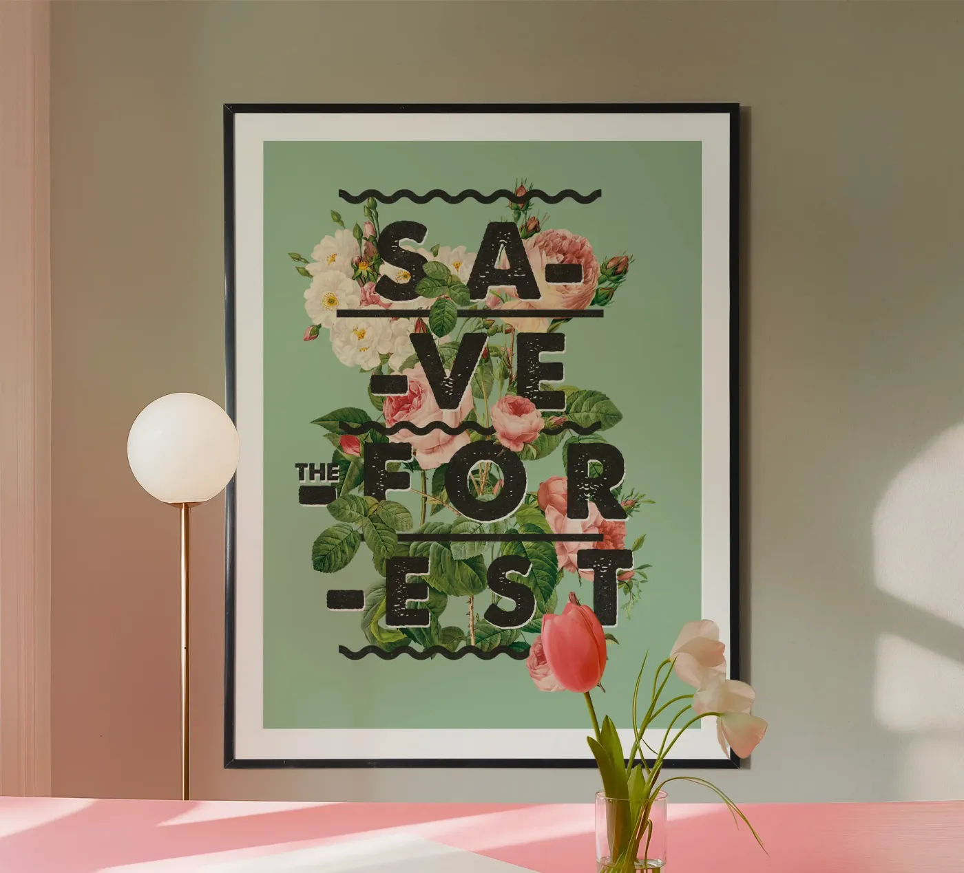 Rettet den Wald Poster von Gunawan Rb