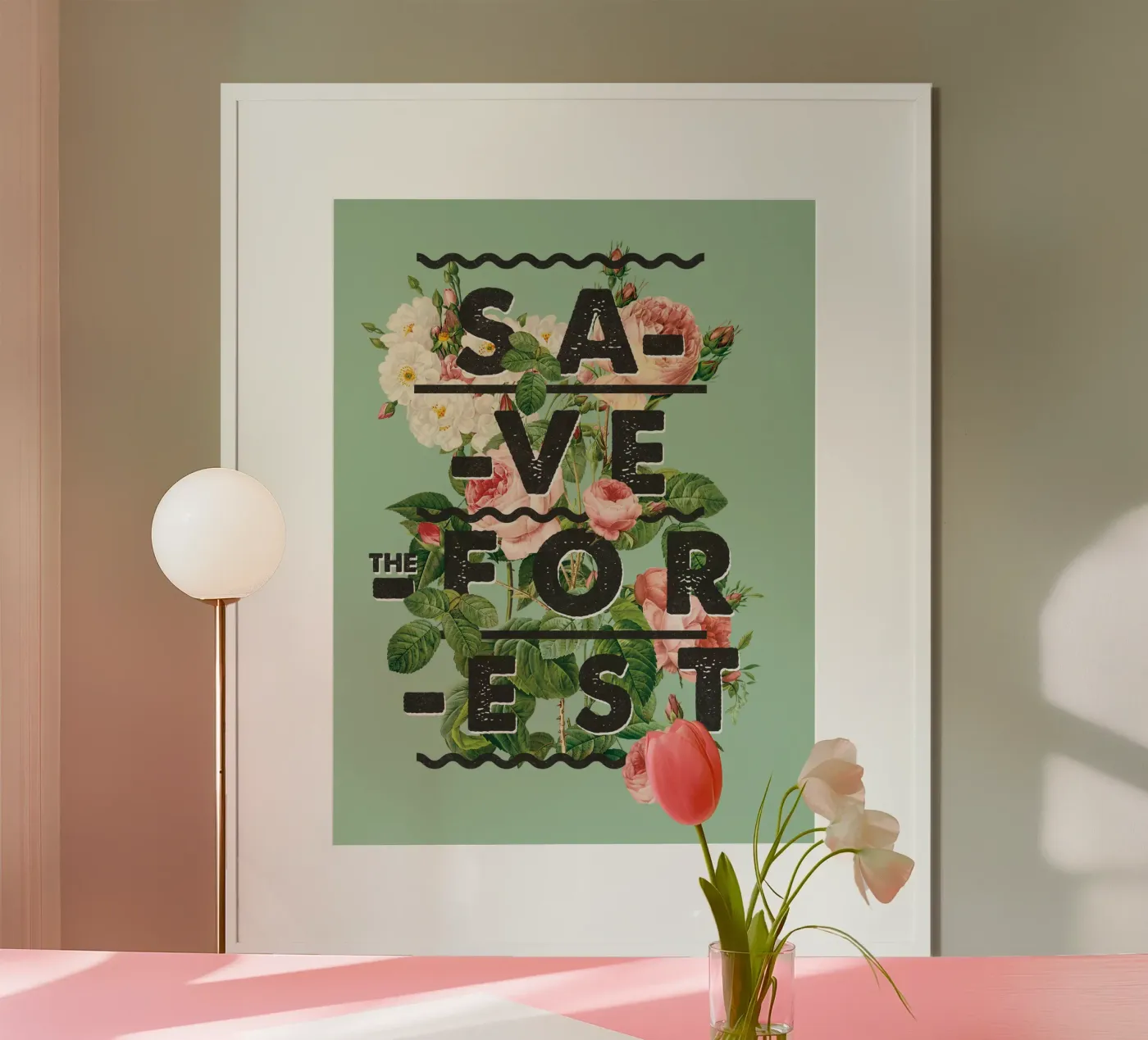 Rettet den Wald Poster von Gunawan Rb