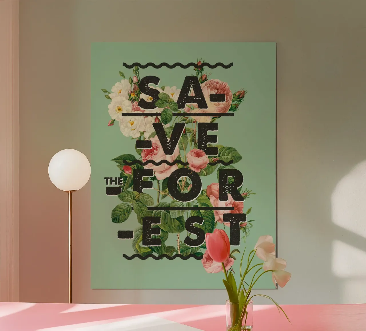 Salviamo la foresta poster da Gunawan Rb