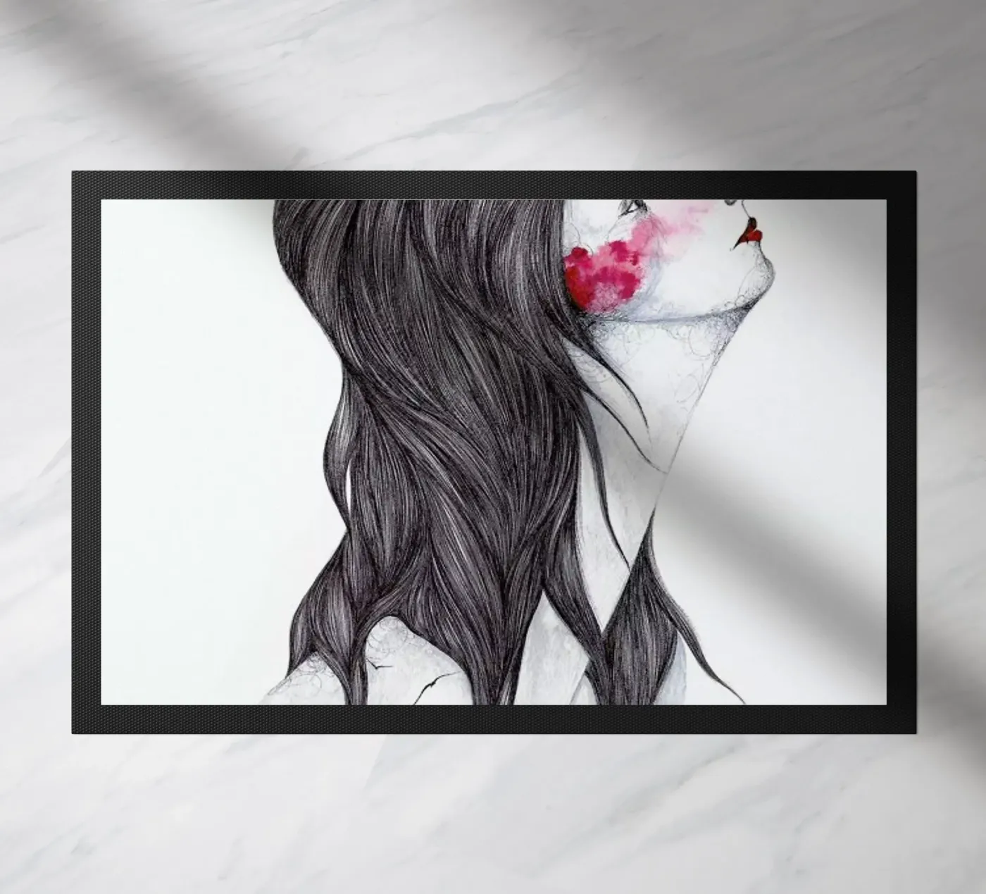 Marina doormat by Marina Guiu