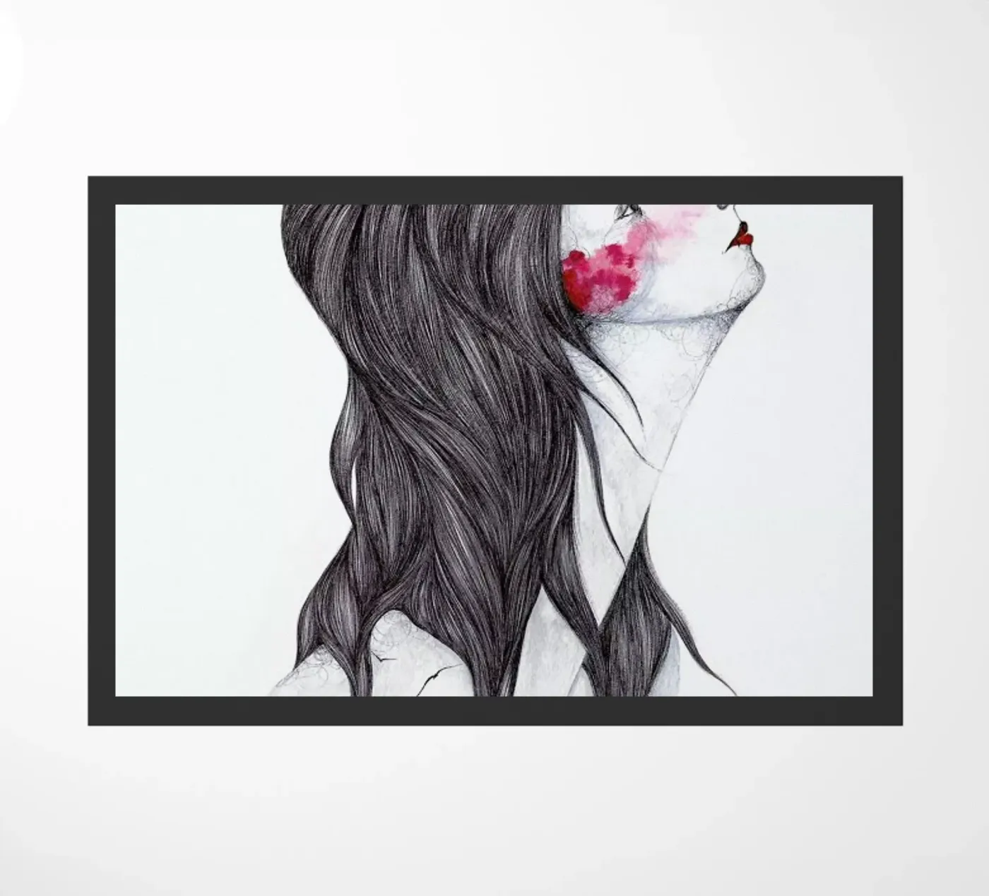 Marina doormat by Marina Guiu