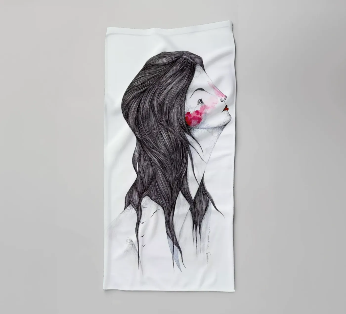 Marina badhanddoek van Marina Guiu