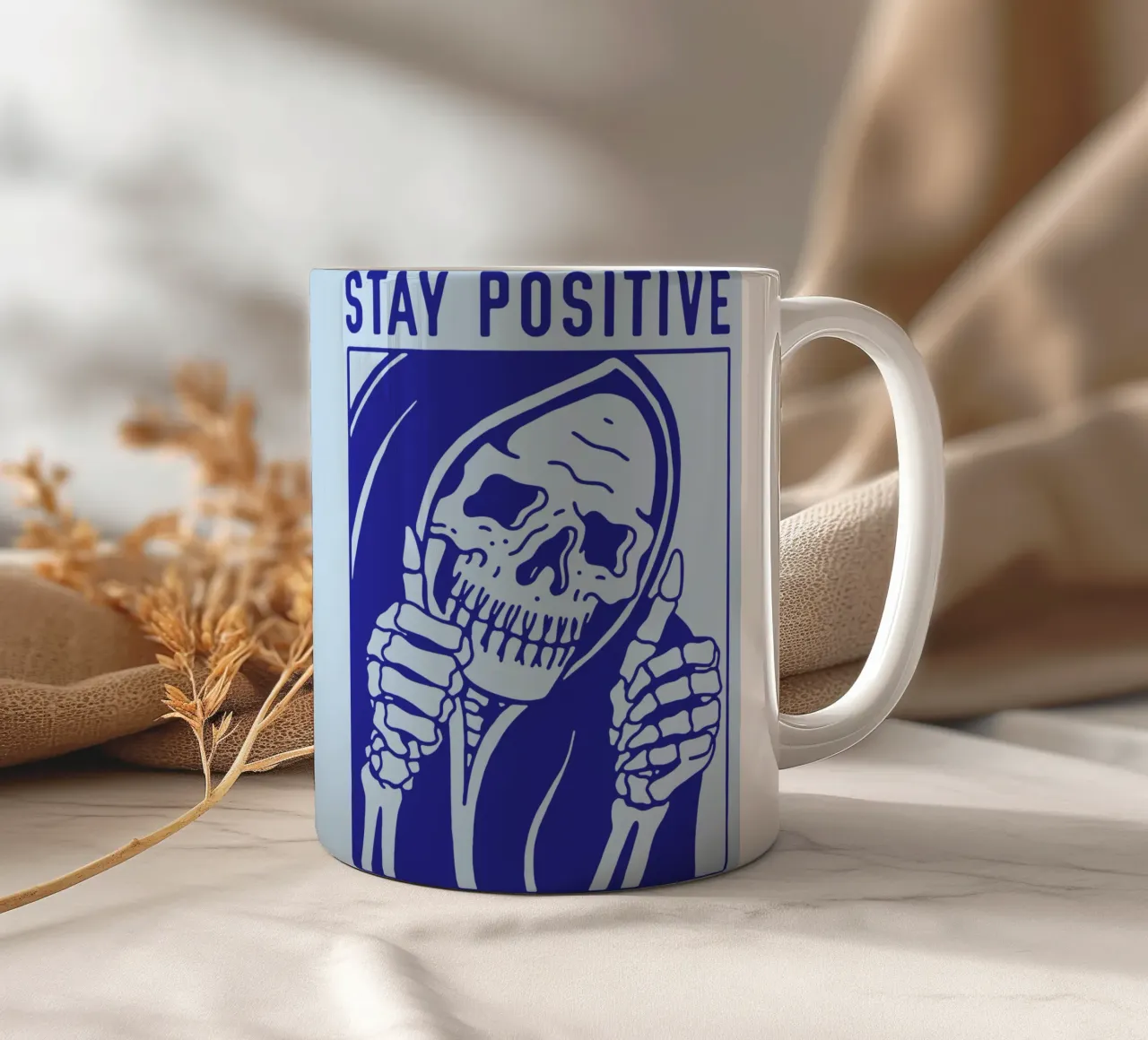 Rimanere positivi tazza in ceramica da Gunawan Rb