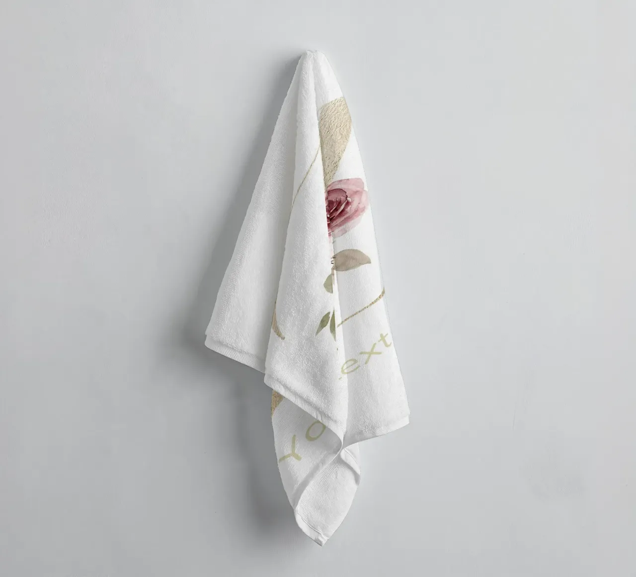 Letter Z, Personalized Name Print, Personalized initial towel by The Custom Letter