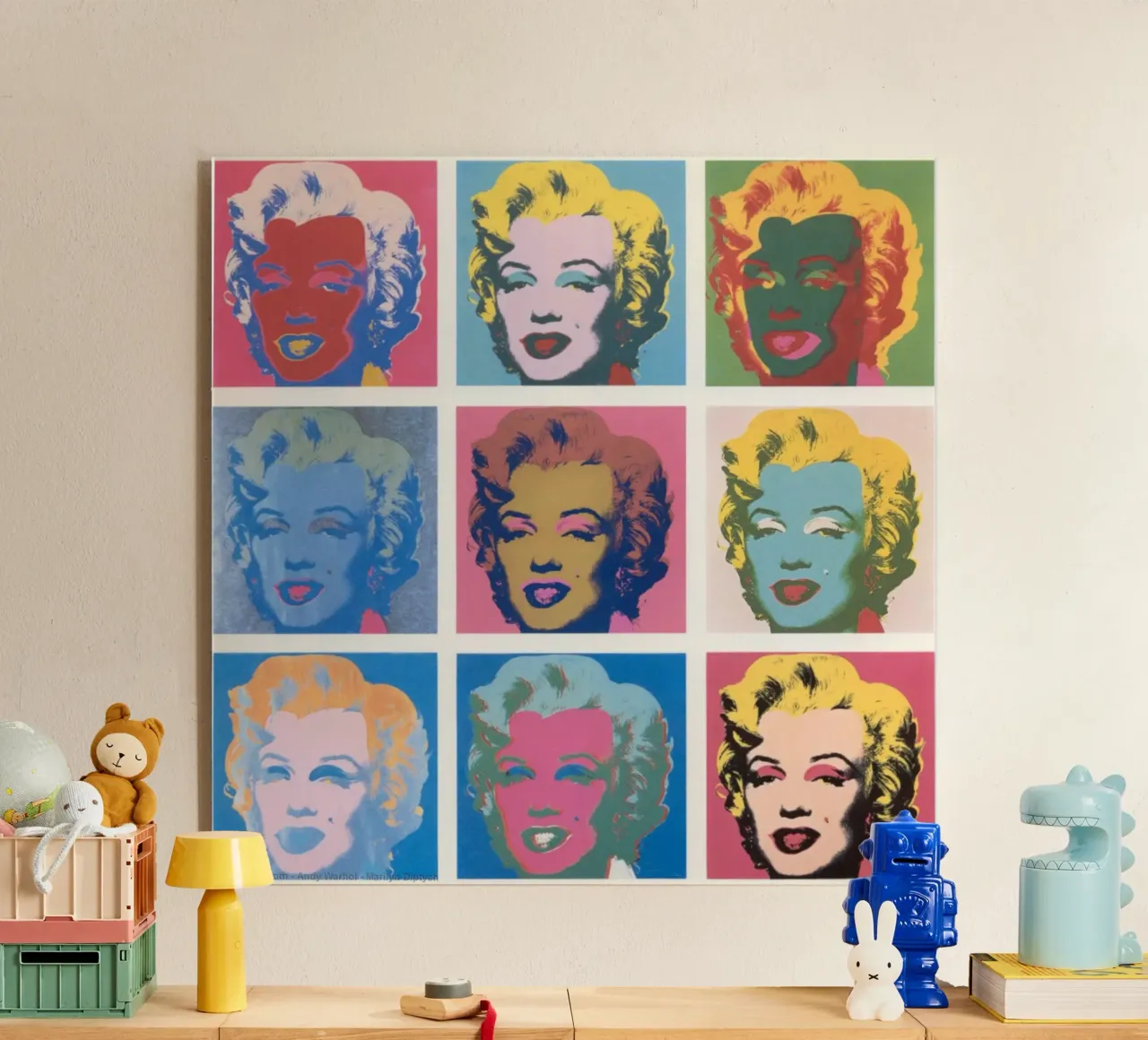 Marilyn Monroe plexiglass da The Look