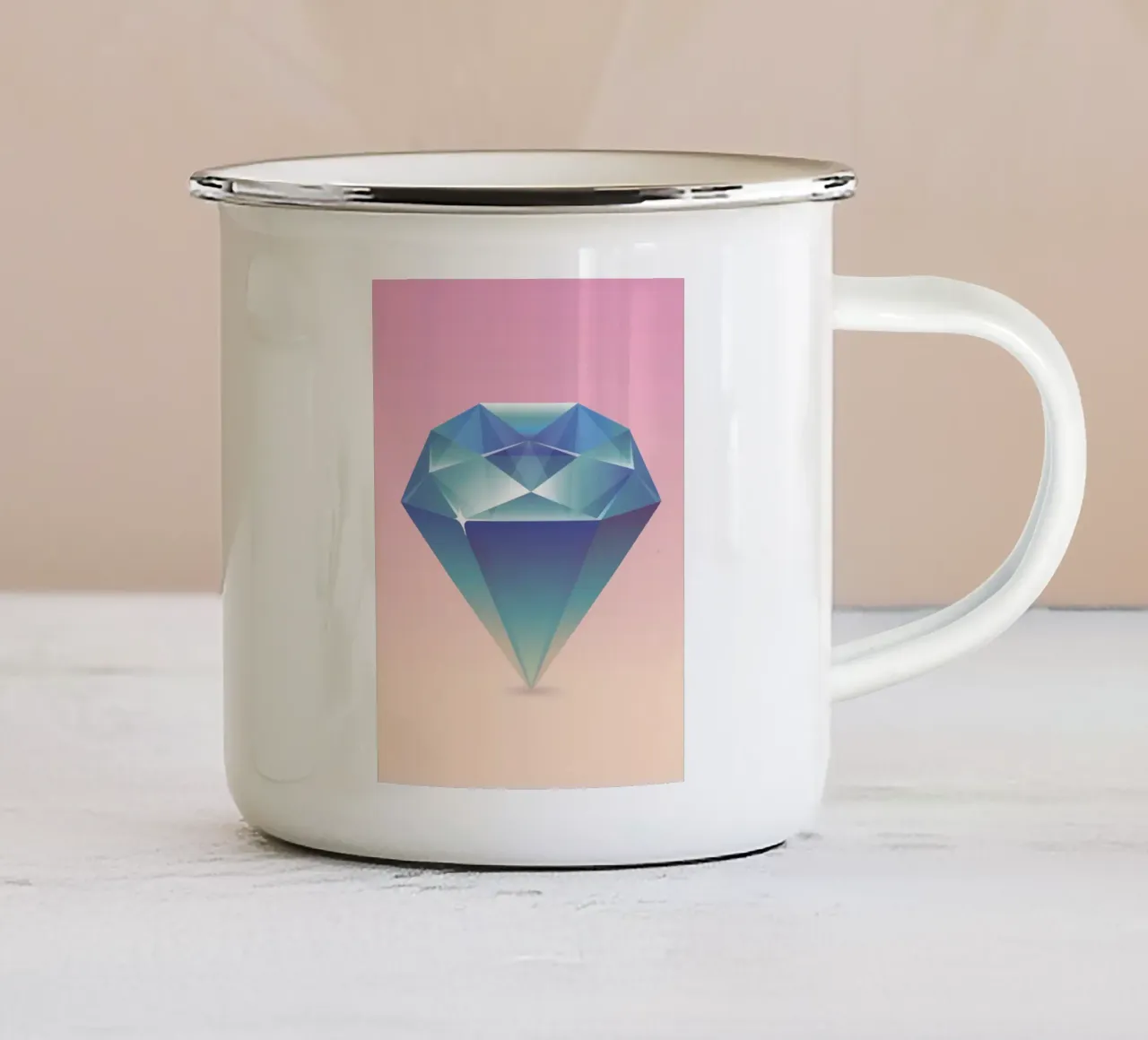 You are eternal tazza in smalto da Tamsen Design