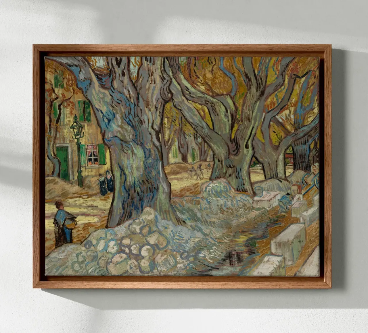 Vincent van Gogh - The Large Plane Trees canvas by Timeless Artworks