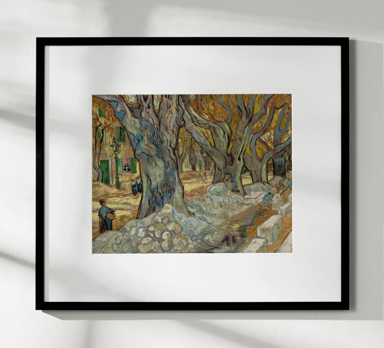 Vincent van Gogh - I grandi alberi di platano poster da Timeless Artworks