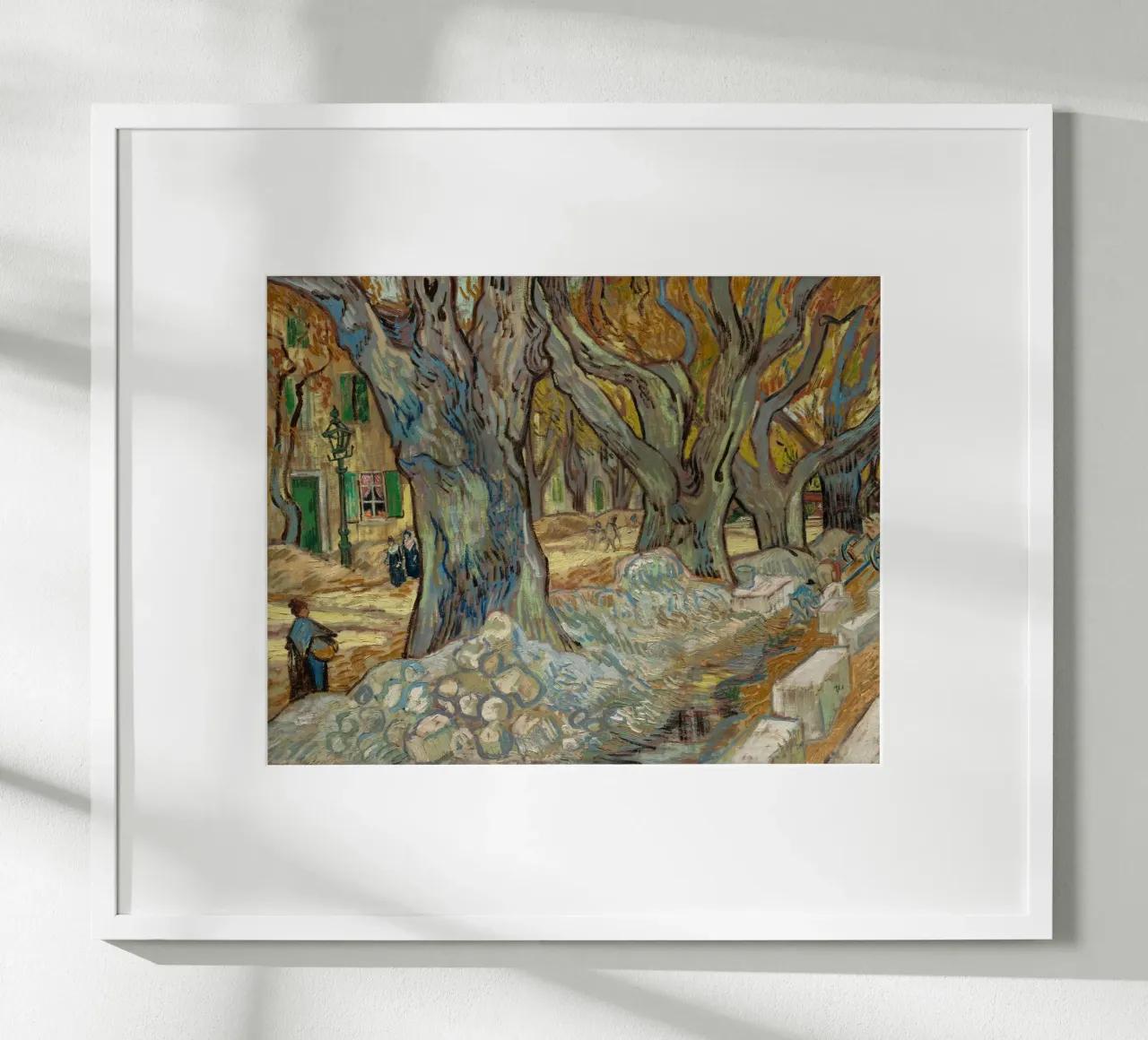 Vincent van Gogh - I grandi alberi di platano poster da Timeless Artworks
