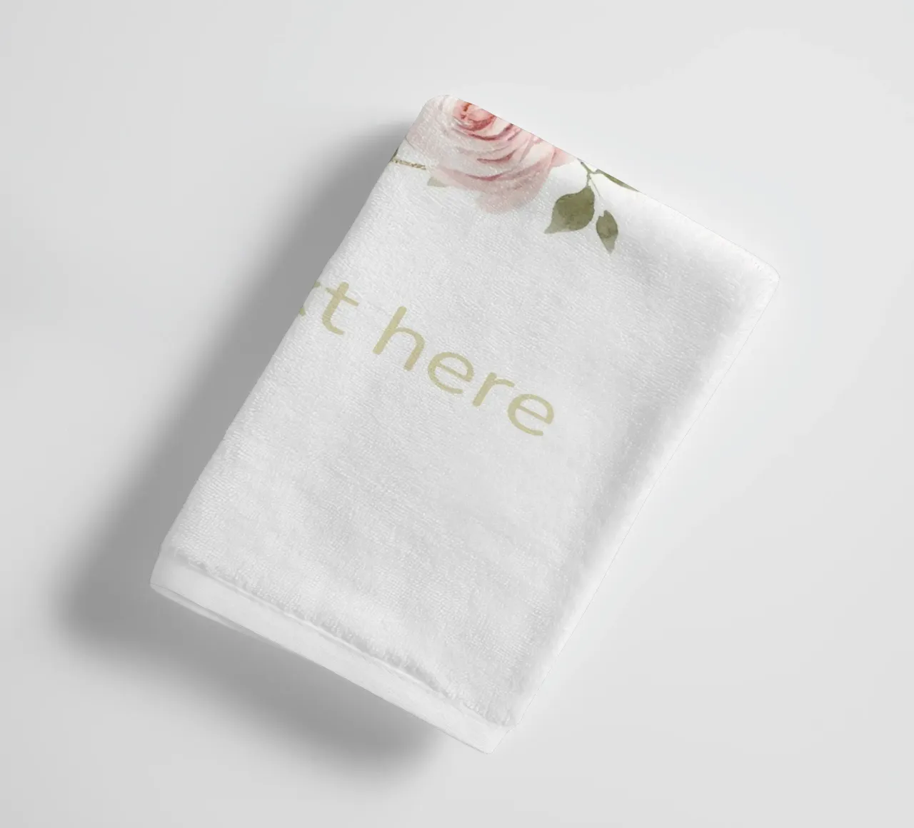 Letter U, Personalized Name Print, Personalized initial towel by The Custom Letter