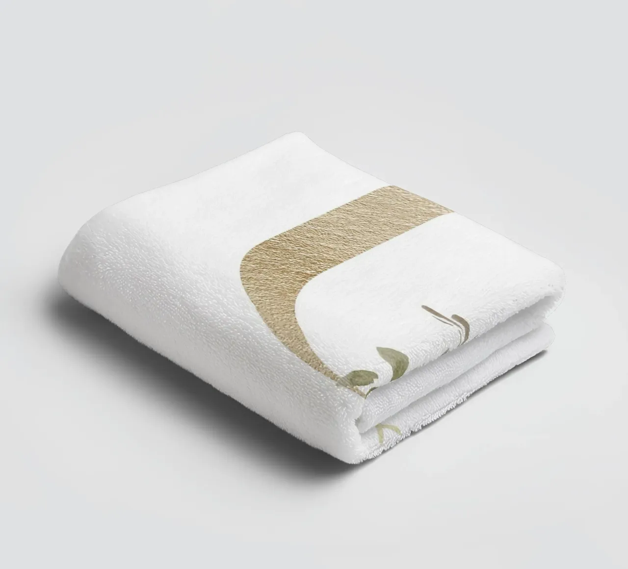 Letter U, Personalized Name Print, Personalized initial towel by The Custom Letter