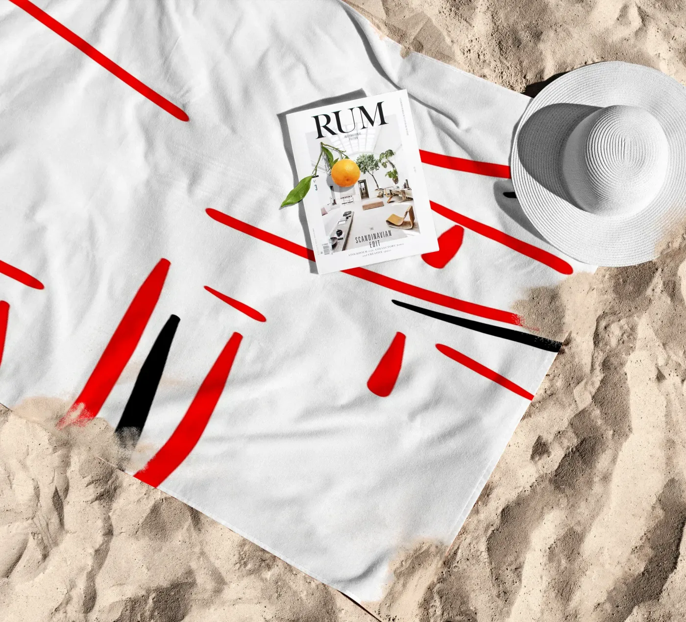 Intriged Strandtuch von Simplicity