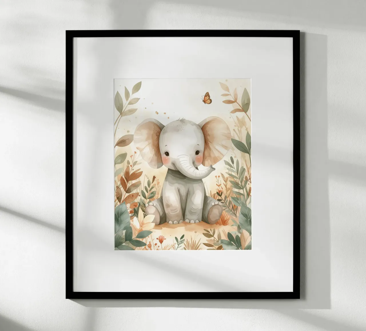 "The gentle forest wanderer" - watercolour full of harmony poster by Katalier (Kids)