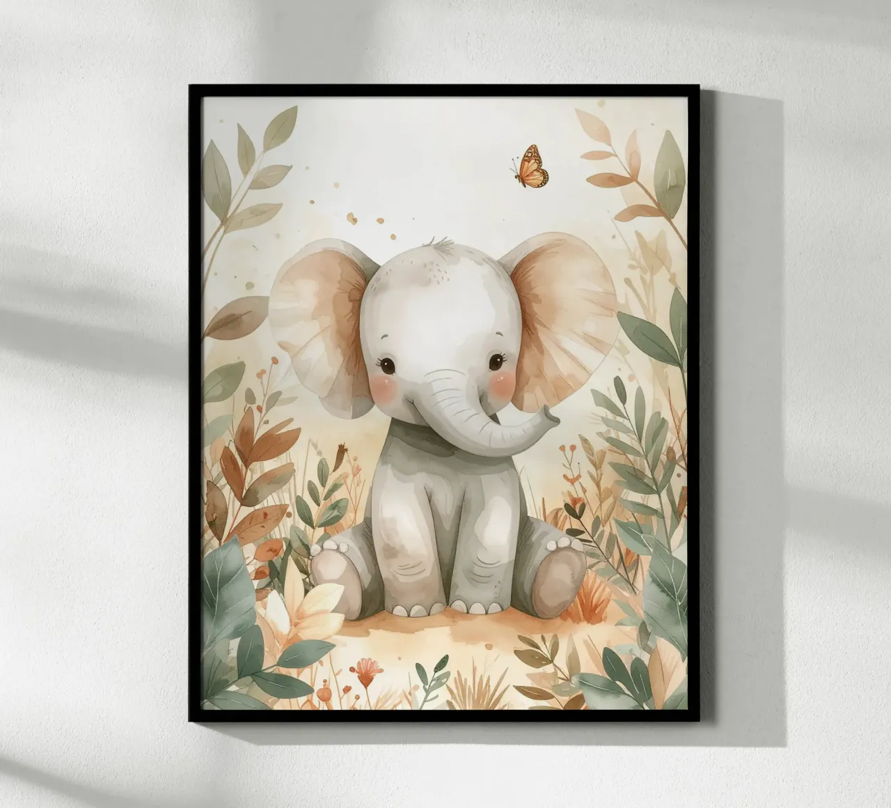 "The gentle forest wanderer" - watercolour full of harmony poster by Katalier (Kids)