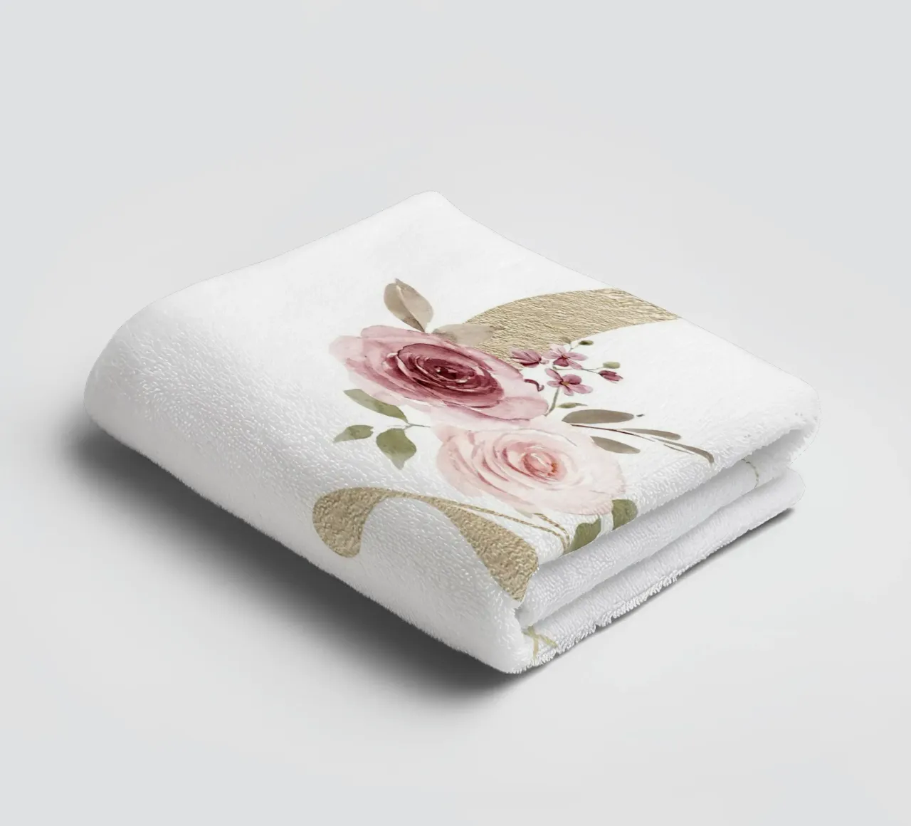 Letter Q, Personalized Name Print, Personalized initial towel by The Custom Letter