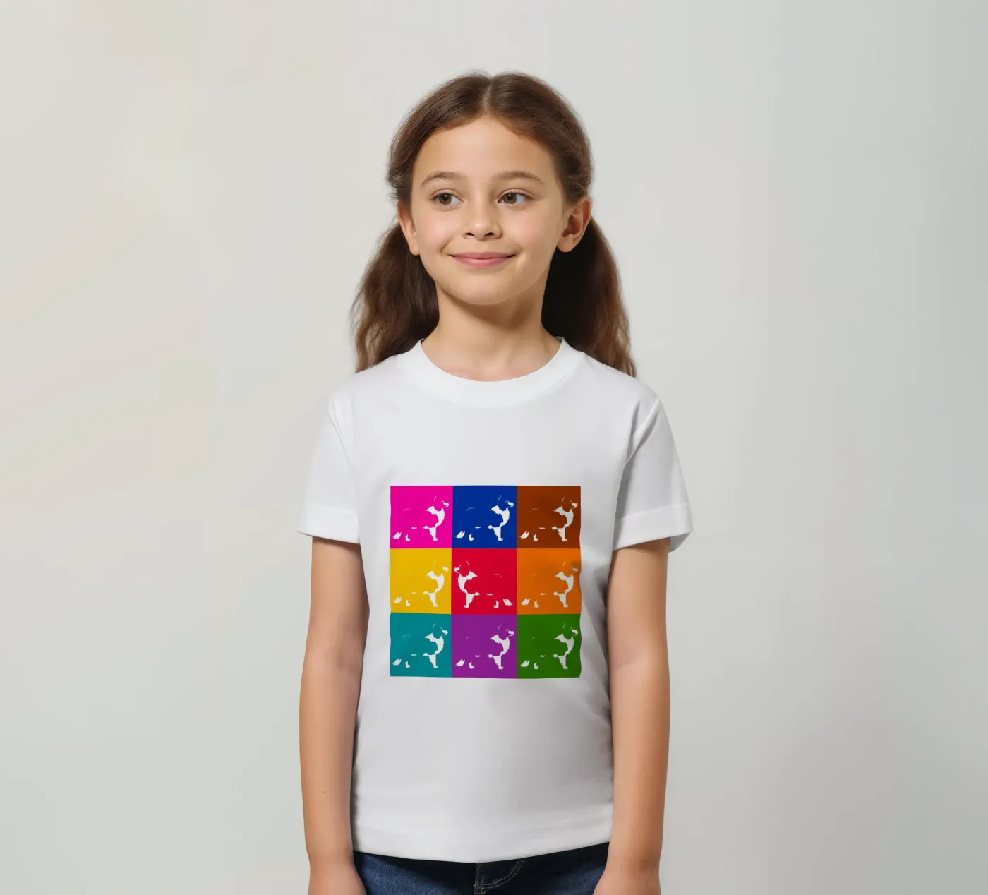 Border collie t-shirt bambini da Pop dogs