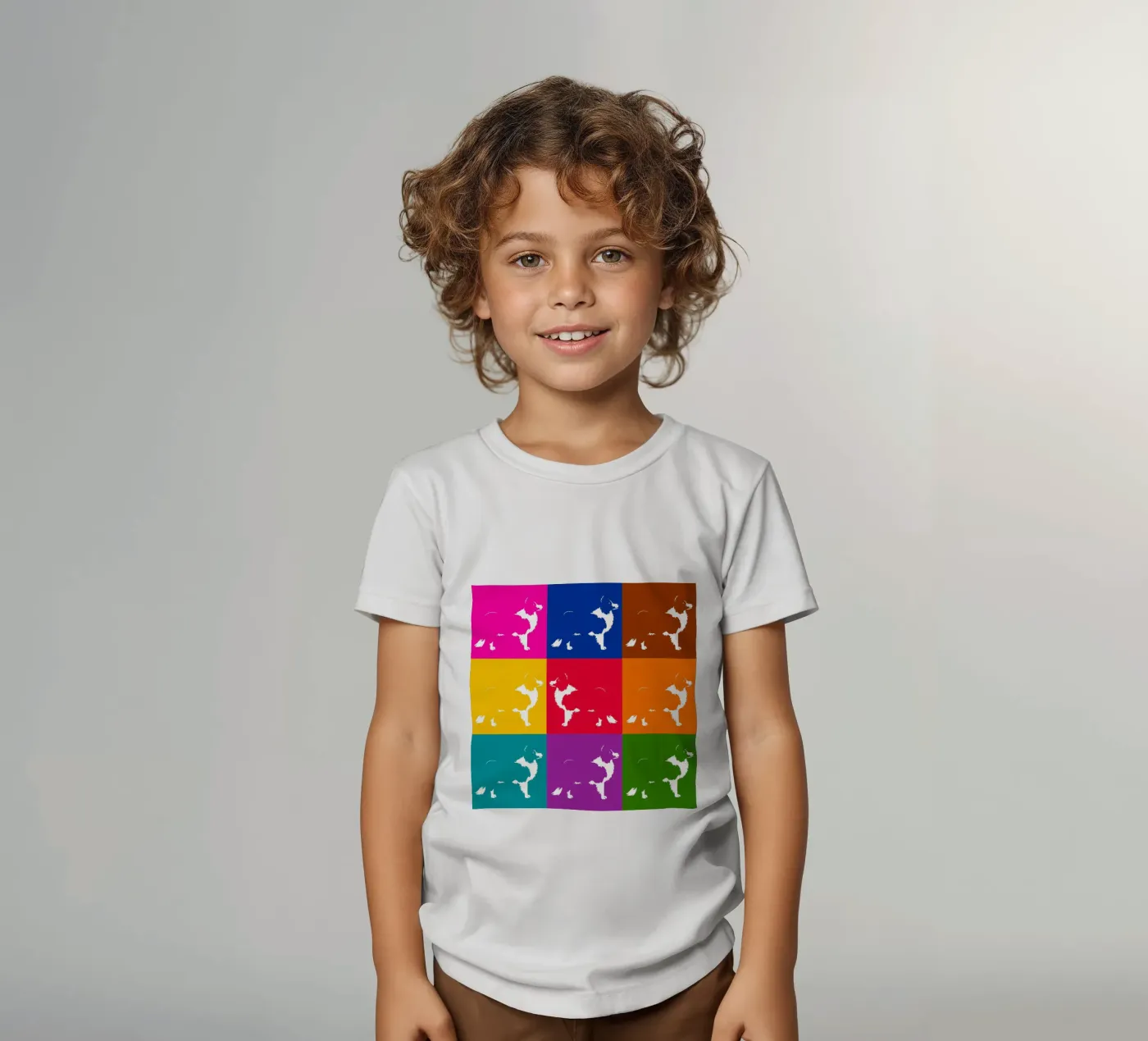 Border collie t-shirt bambini da Pop dogs