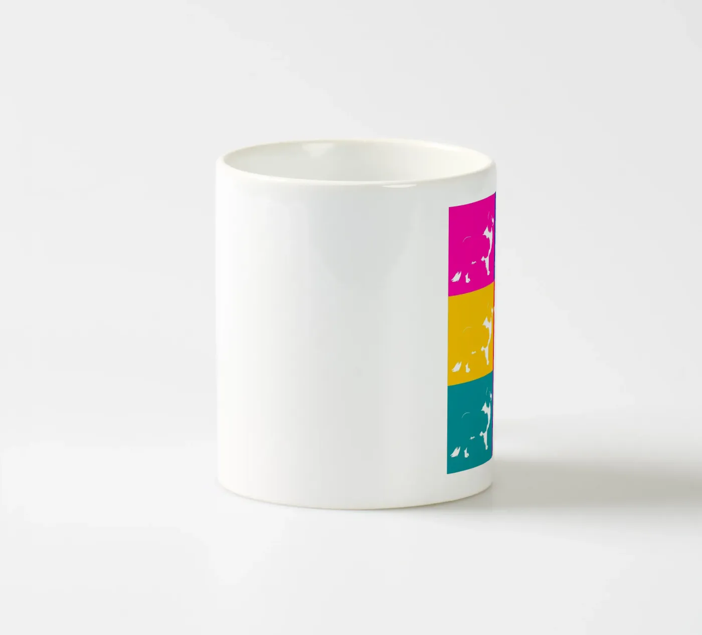 Border collie ceramic mug by Pop dogs