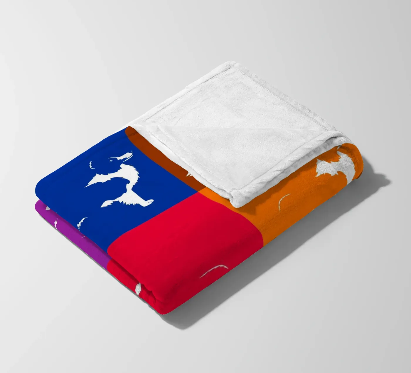 Border collie Fleecedecke von Pop dogs