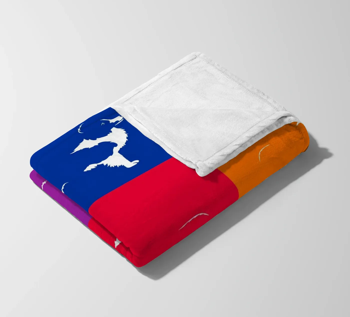 Border collie Fleecedecke von Pop dogs