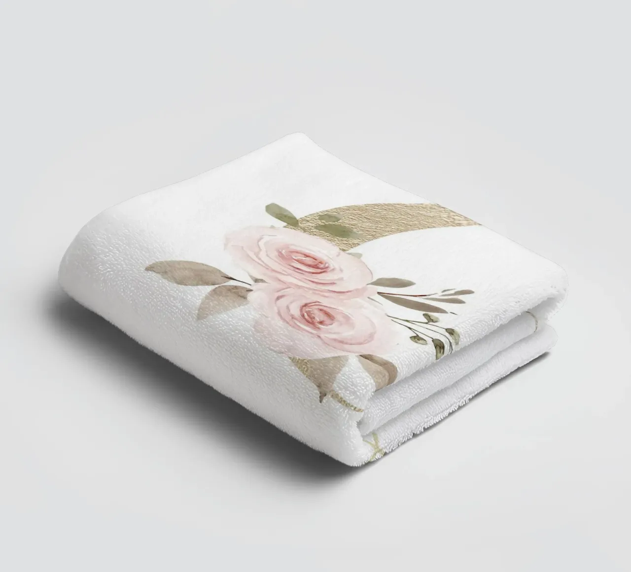 Letter G, Personalized Name Print, Personalized initial towel by The Custom Letter