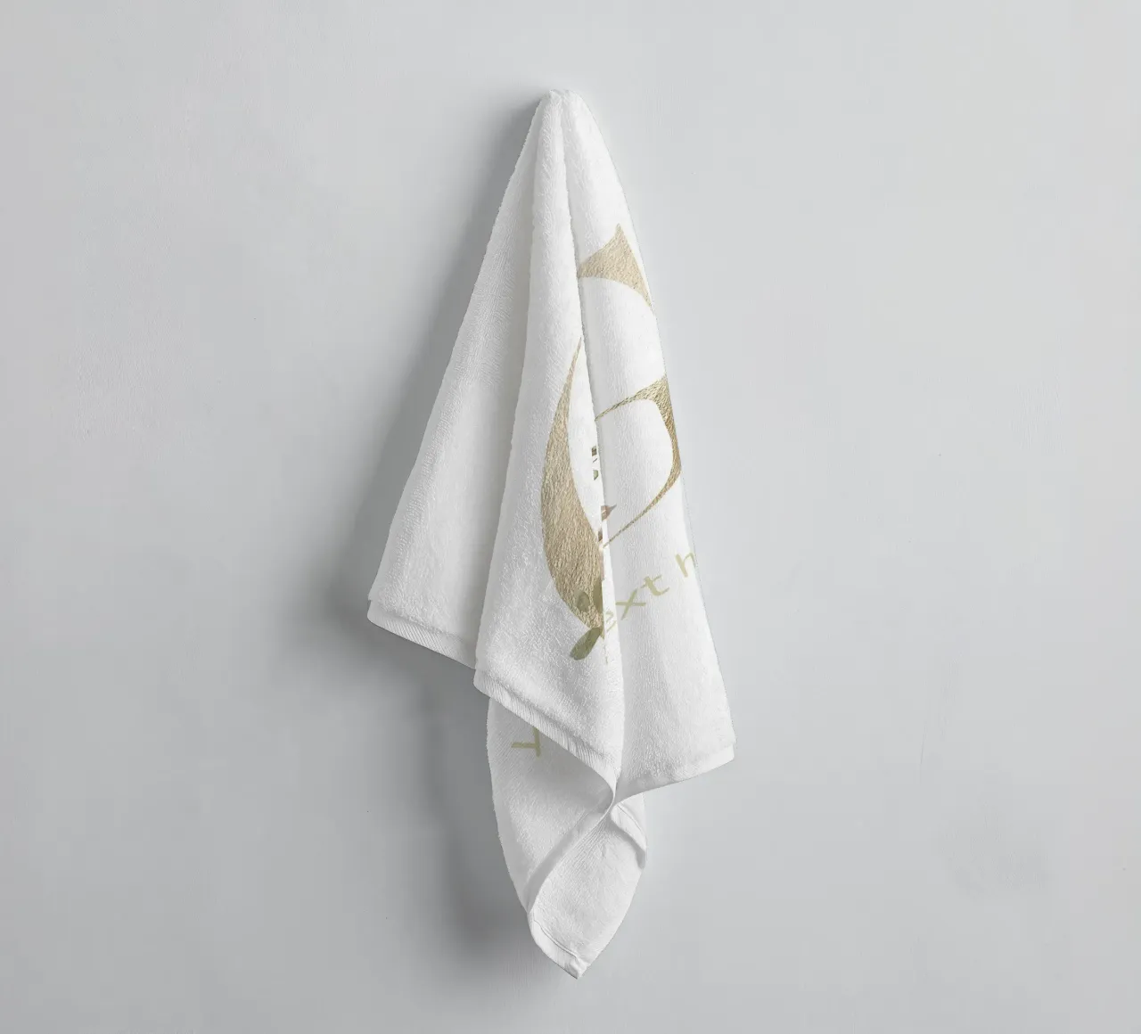 Letter G, Personalized Name Print, Personalized initial towel by The Custom Letter