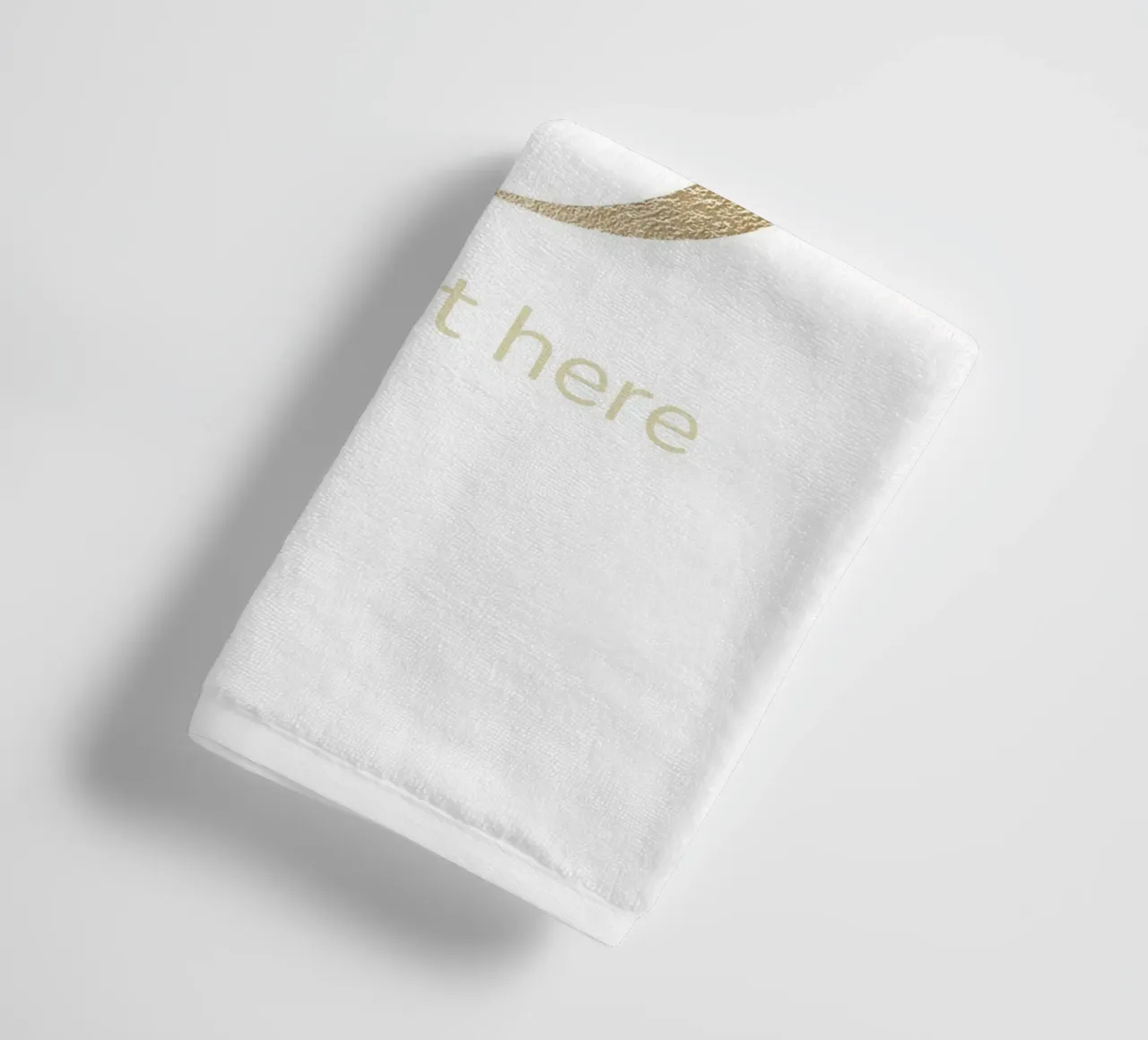 Letter D, Personalized Name Print, Personalized initial towel by The Custom Letter