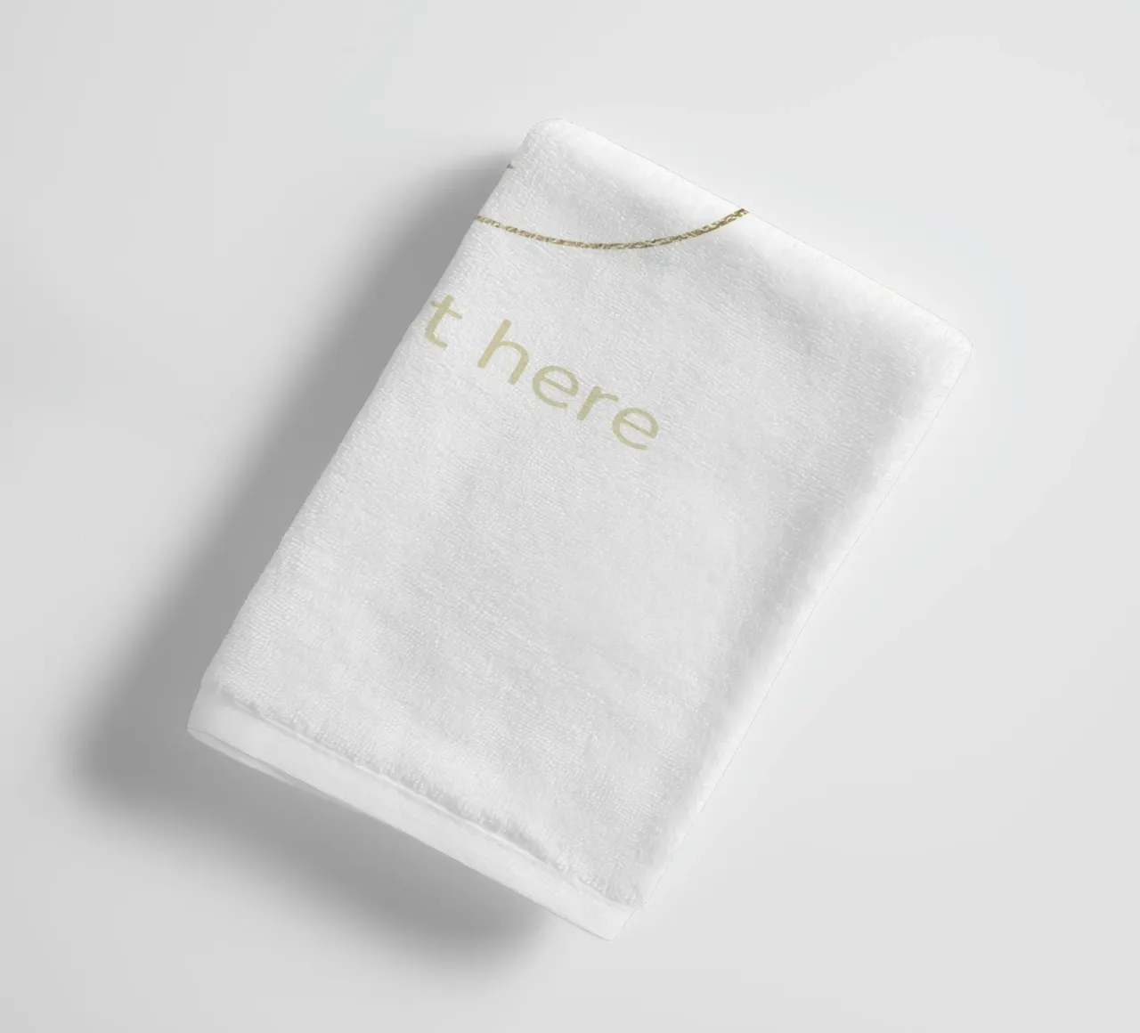 Letter C, Personalized Name Print, Personalized initial towel by The Custom Letter