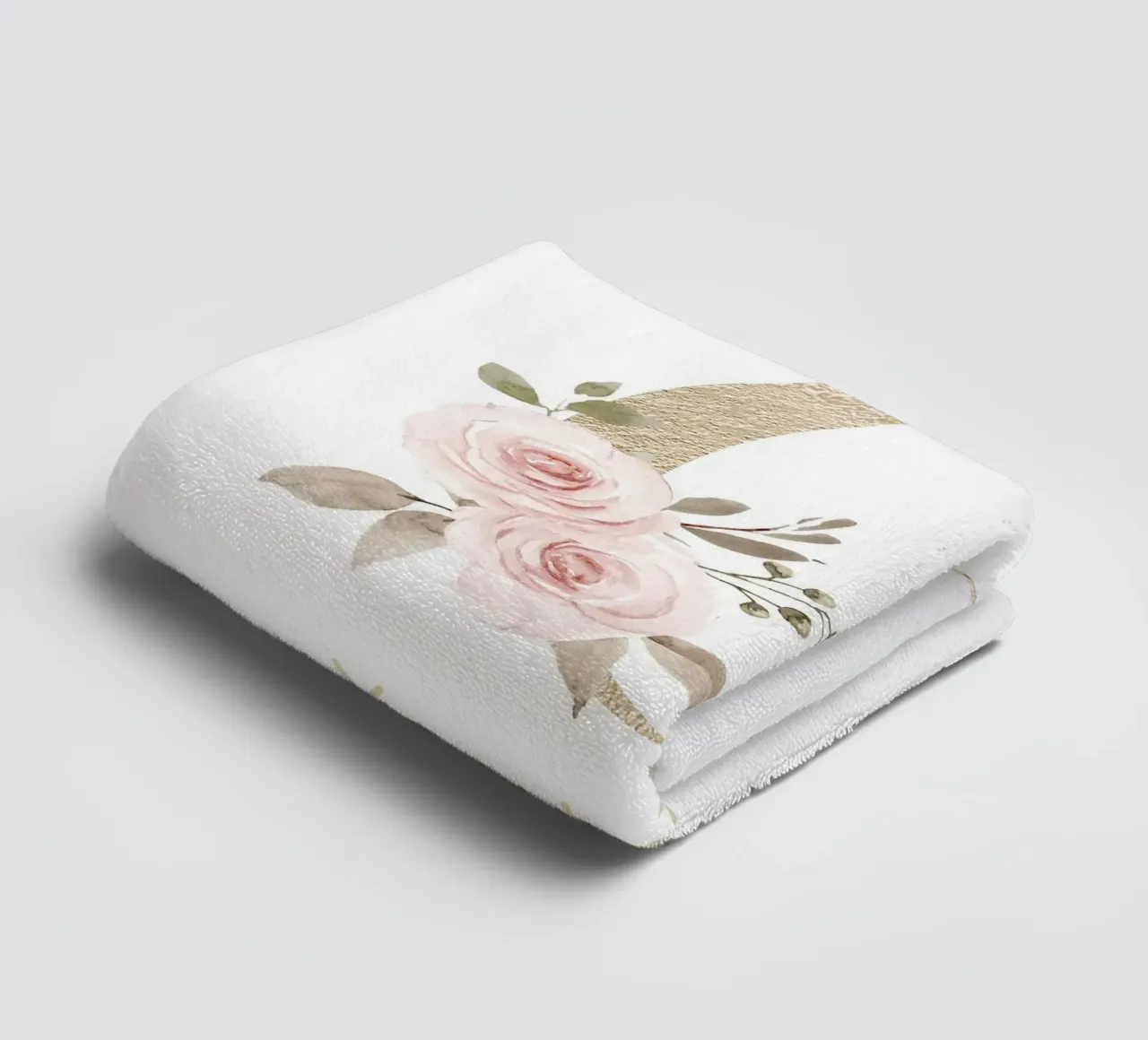 Letter C, Personalized Name Print, Personalized initial towel by The Custom Letter