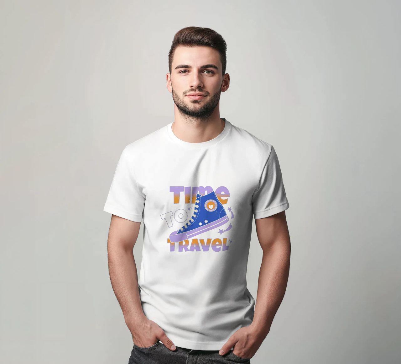Zeit zum Reisen T-Shirt von Gunawan Rb
