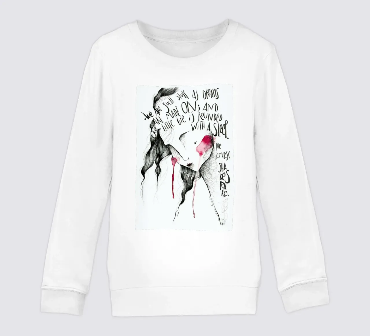 The Tempest sudadera para niño de Marina Guiu
