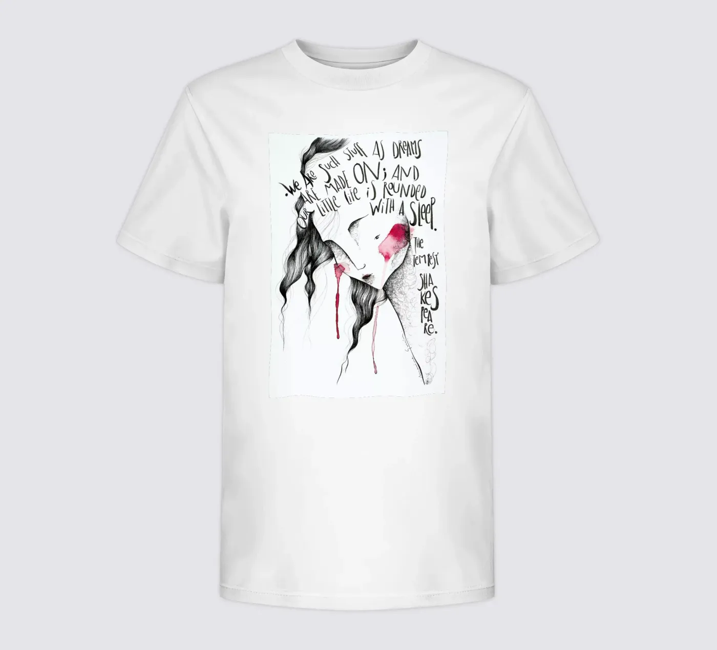 The Tempest t-shirt bambini da Marina Guiu