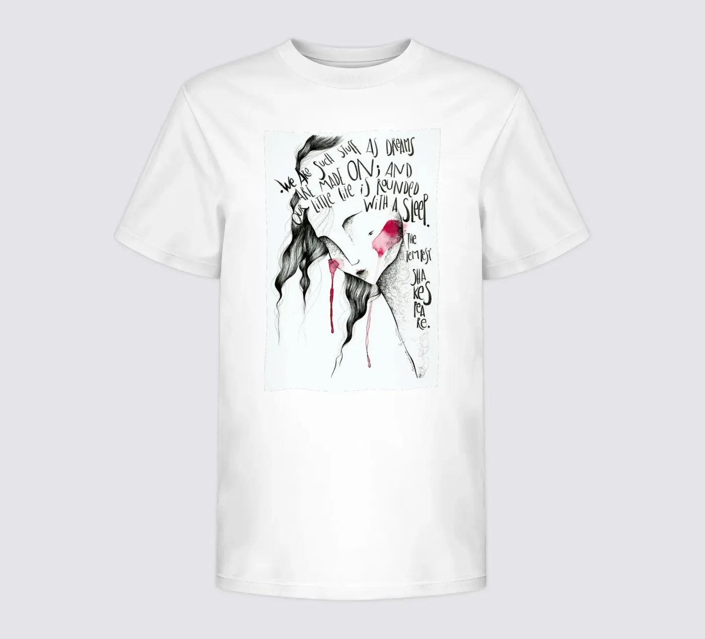 The Tempest t-shirt bambini da Marina Guiu