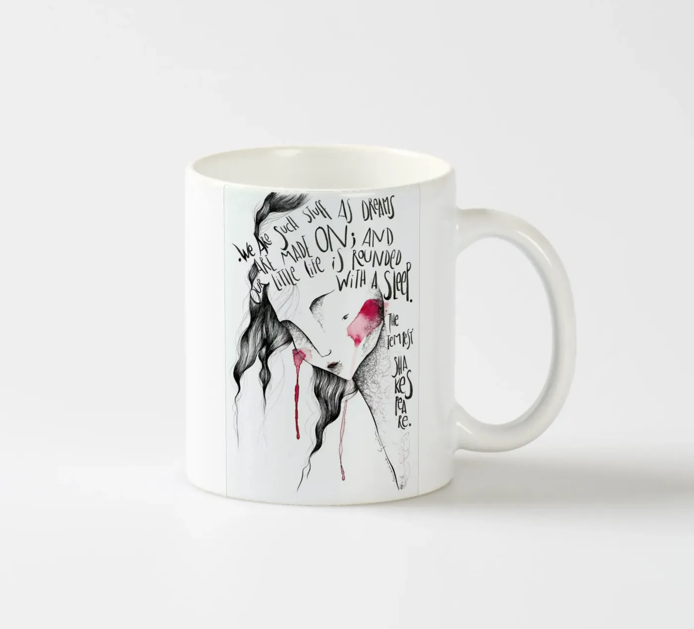 The Tempest ceramic mug by Marina Guiu