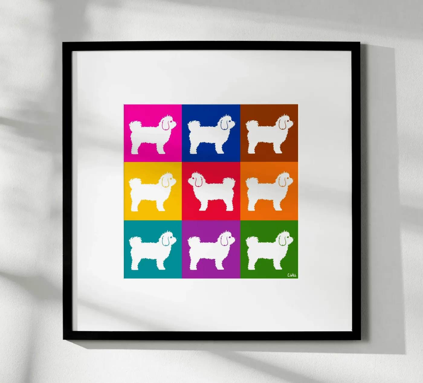 Cane maltese poster da Pop dogs
