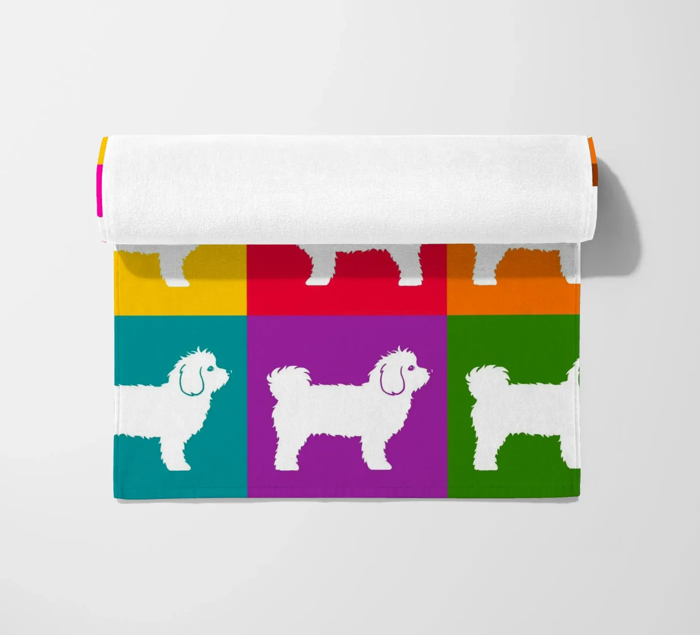 Cane maltese telo mare da Pop dogs